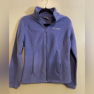 [Colombia] women’s light blue full-zip fleece jacket size small